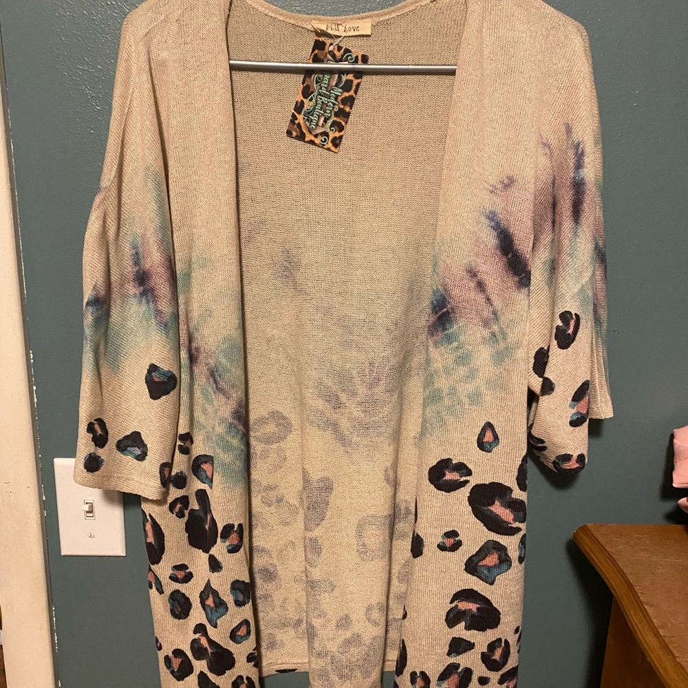 Boutique cardigan. Brand new.